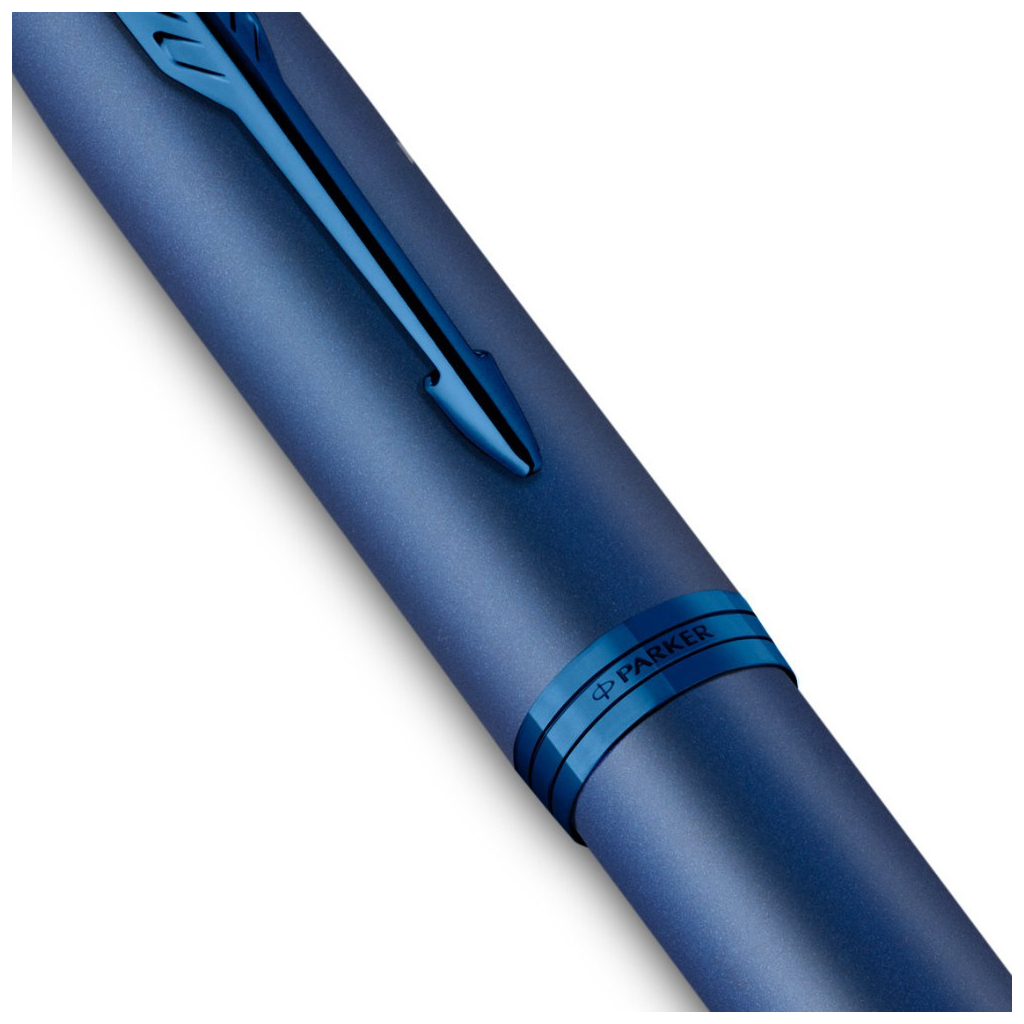 Ручка пір'яна Parker IM 17 Professionals Monochrome Blue  FP F (28 111) - зображення 5