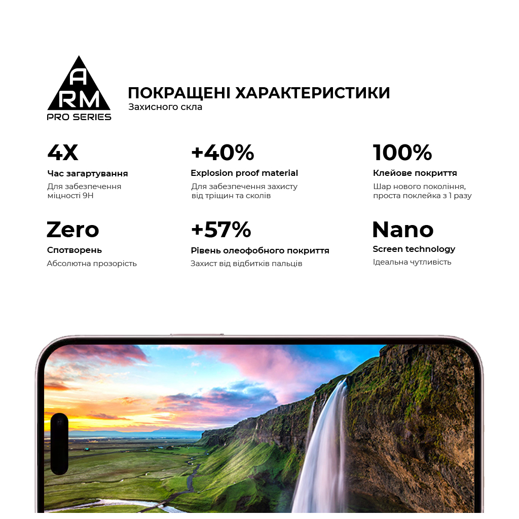 Скло захисне Armorstandart Pro Apple iPhone 15 (ARM71483) - зображення 5