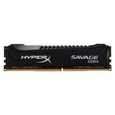 Модуль пам'яті для комп'ютера DDR4 8GB 2666 MHz HyperX Savage Black Kingston Fury (ex.HyperX) (HX426C13SB/8) - зображення 1