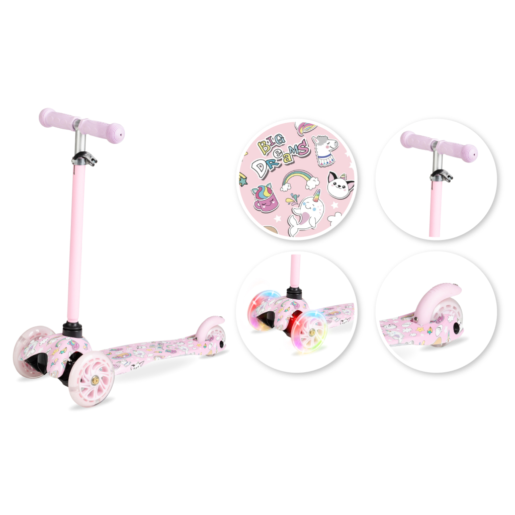 Самокат MoMi Weendy Pink dream (5900495945259) (HULA00005) - зображення 4