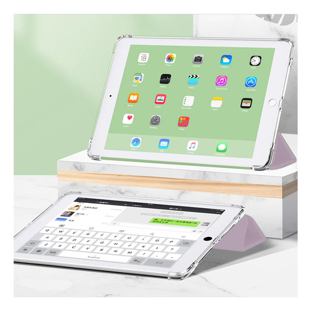 Чохол до планшета BeCover Tri Fold Soft TPU Apple iPad mini 6 2021 Pink (706724) - зображення 3