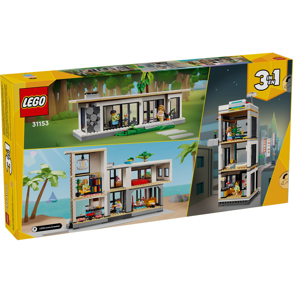 Конструктор LEGO Creator Сучасний будинок (31153) - зображення 8