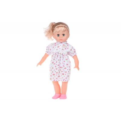 Лялька Same Toy біле плаття в рожеву квіточку 45 см (8010BUt-1) - зображення 2