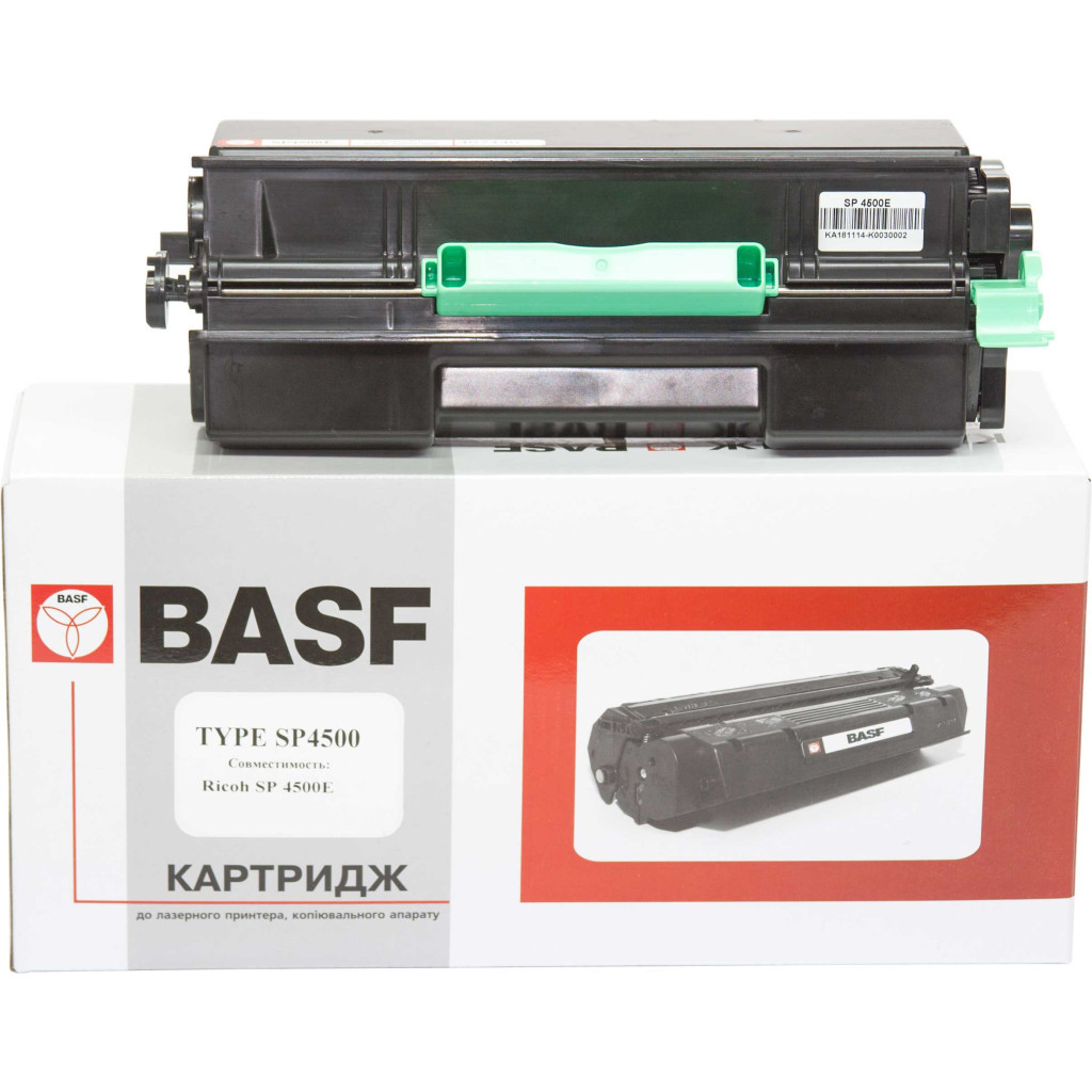 Тонер-картридж BASF Ricoh Aficio SP3600/3610 Black 407340 (KT-SP4500E) - зображення 1
