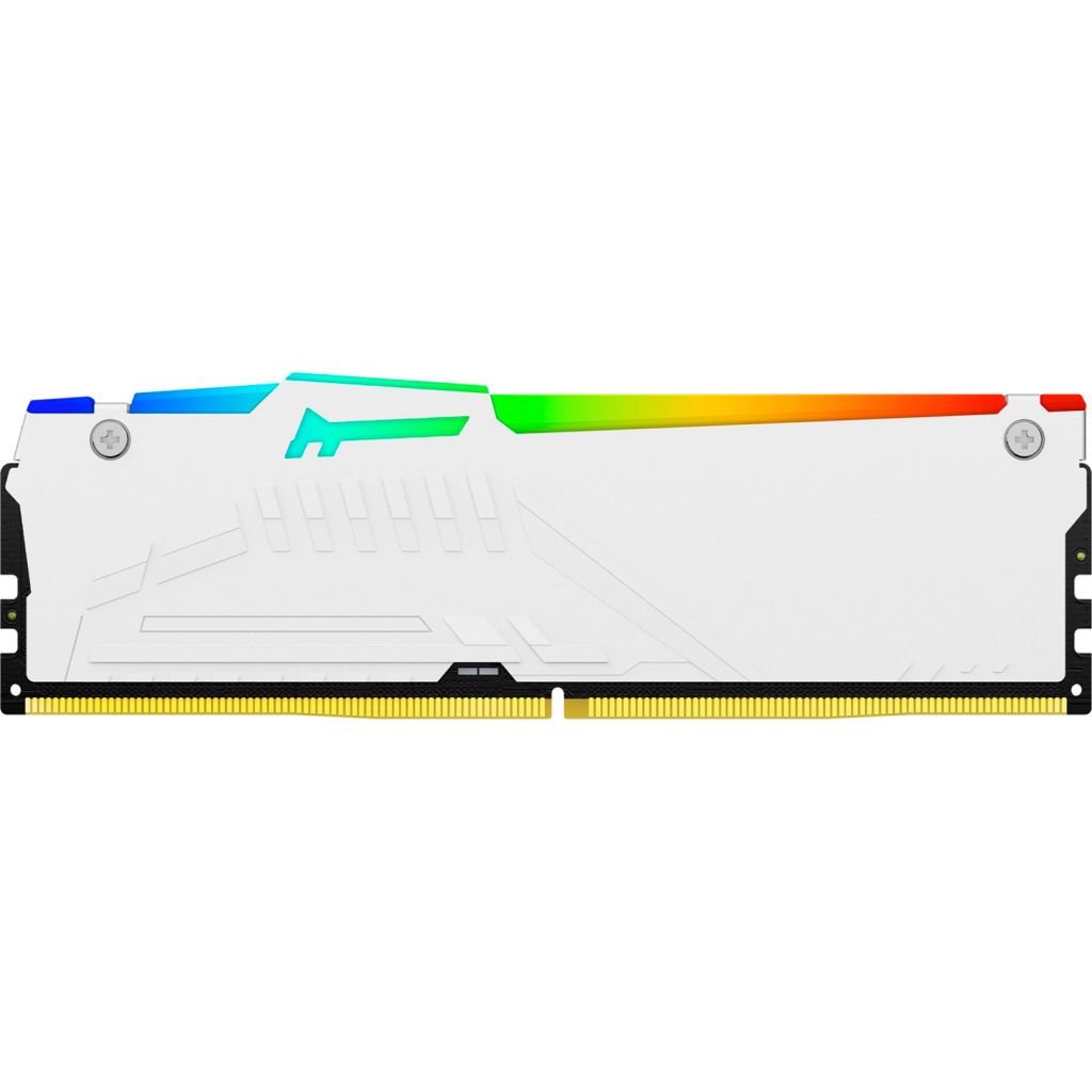 Модуль пам'яті для комп'ютера DDR5 16GB 5600 MHz FURY Beast White RGB Kingston Fury (ex.HyperX) (KF556C40BWA-16) - зображення 3