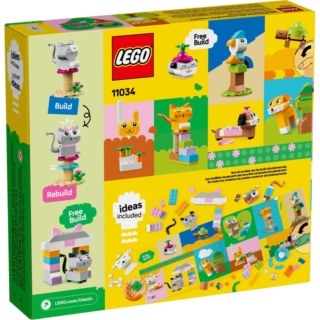 Конструктор LEGO Classic Творчі улюбленці 450 деталей (11034) - зображення 12