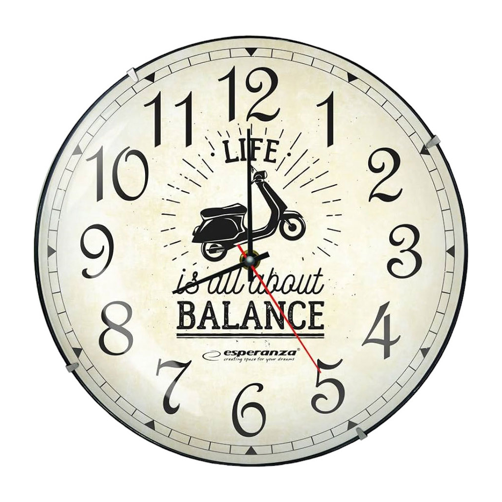 Настінний годинник Esperanza Wall Clock San Seattle 30 см (EHC018S) - зображення 1