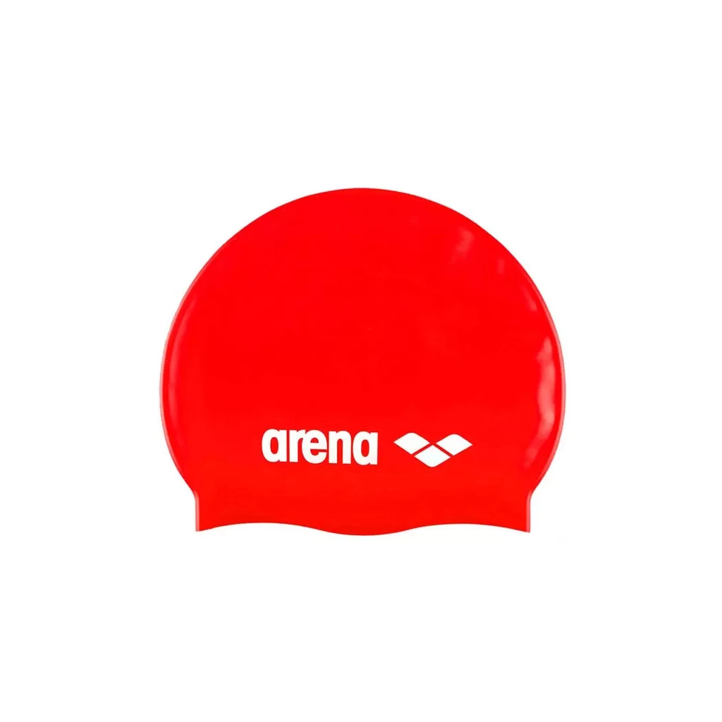 Шапка для плавання Arena Classic Silicone JR 91670-044 червоний Діт OSFM (3468335686066) - зображення 1