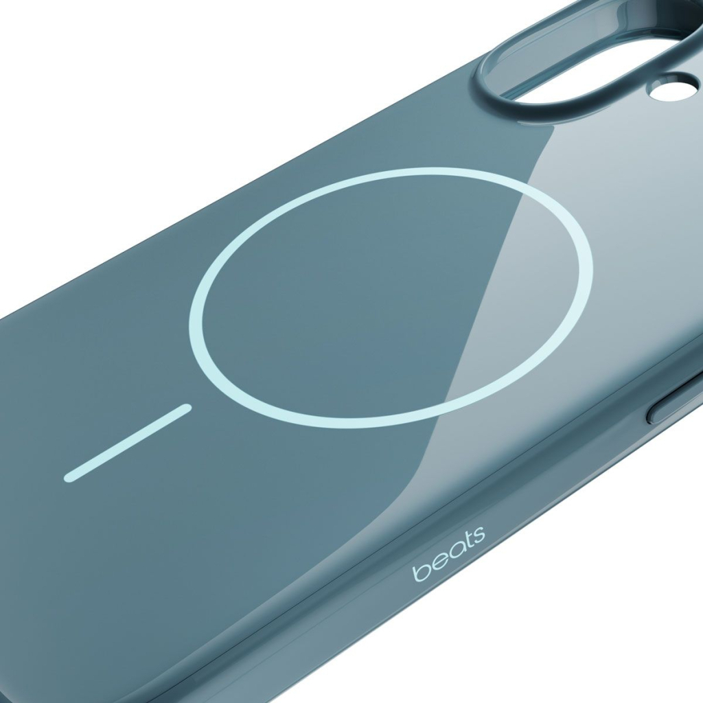 Чохол до мобільного телефона Apple Beats iPhone 16 Case with MagSafe - Riptide Blue (MCFE4LL/A) - зображення 6
