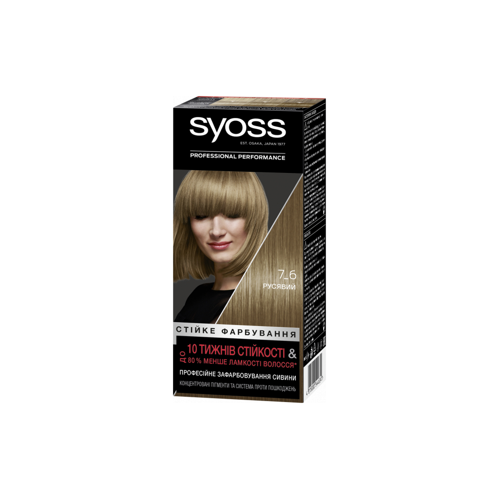Фарба для волосся Syoss 7-6 Русявий 115 мл (9000100633123) - зображення 1