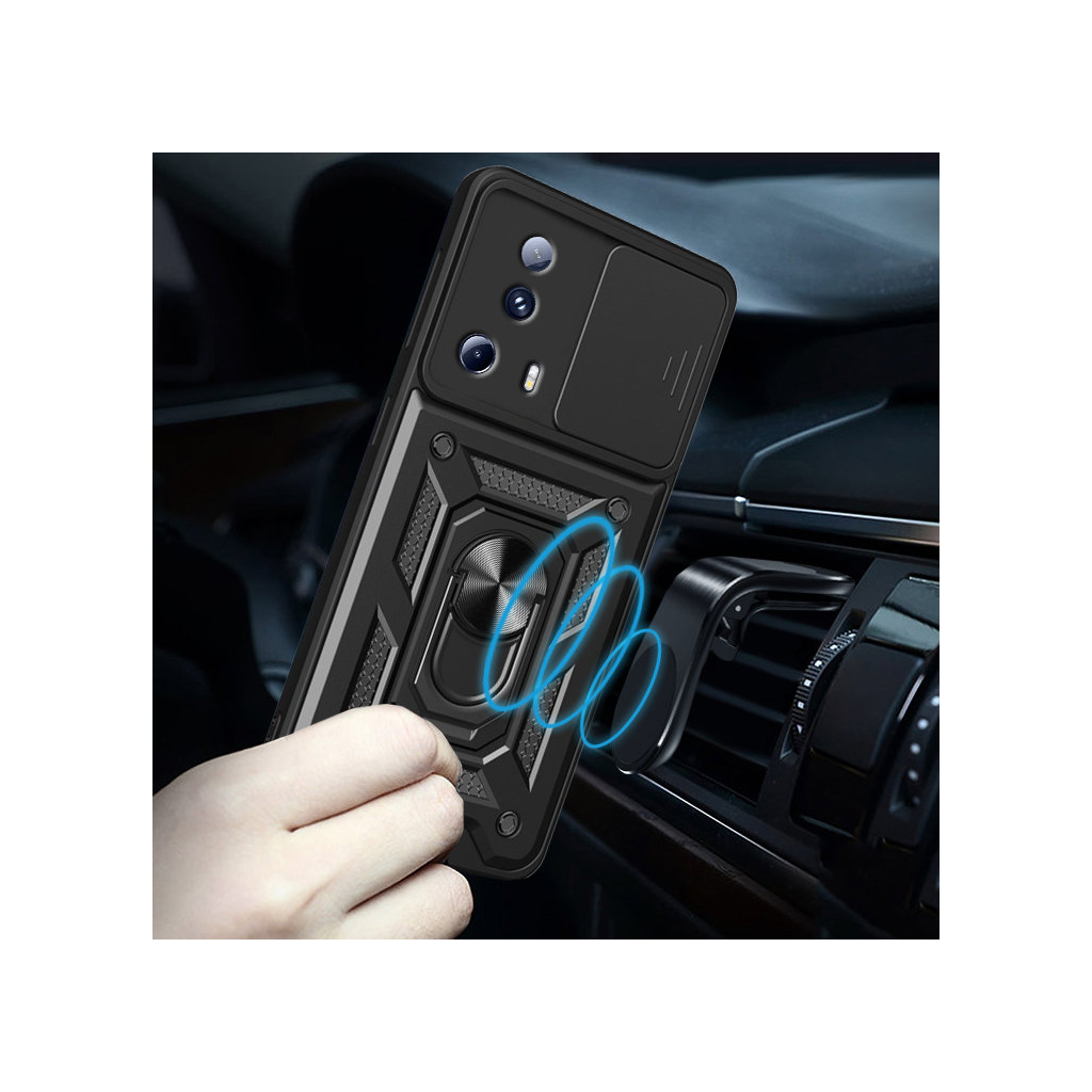 Чохол до мобільного телефона BeCover Military Xiaomi 13 Lite Black (709163) - зображення 6