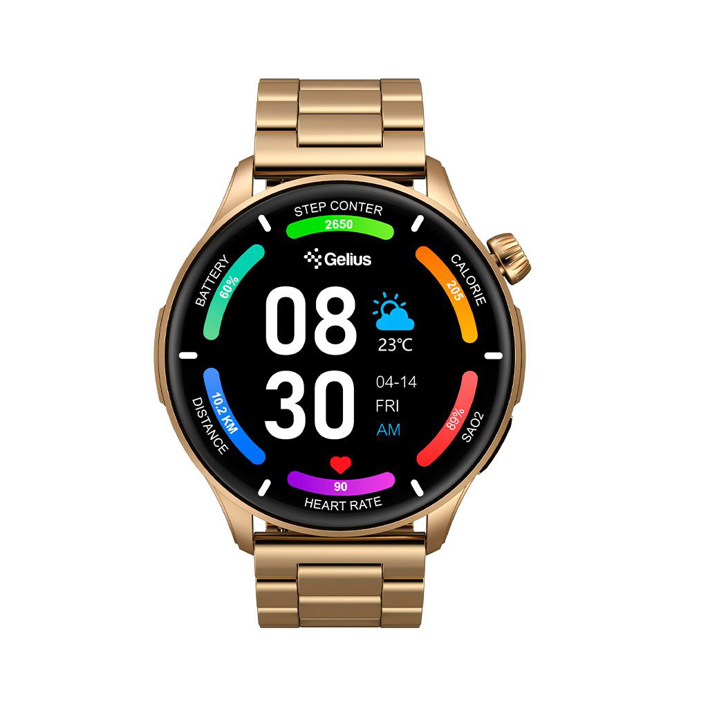 Смарт-годинник Gelius Pro GP-SW010 (Amazwatch GT3) Bronze Gold (2099900942570) - зображення 5