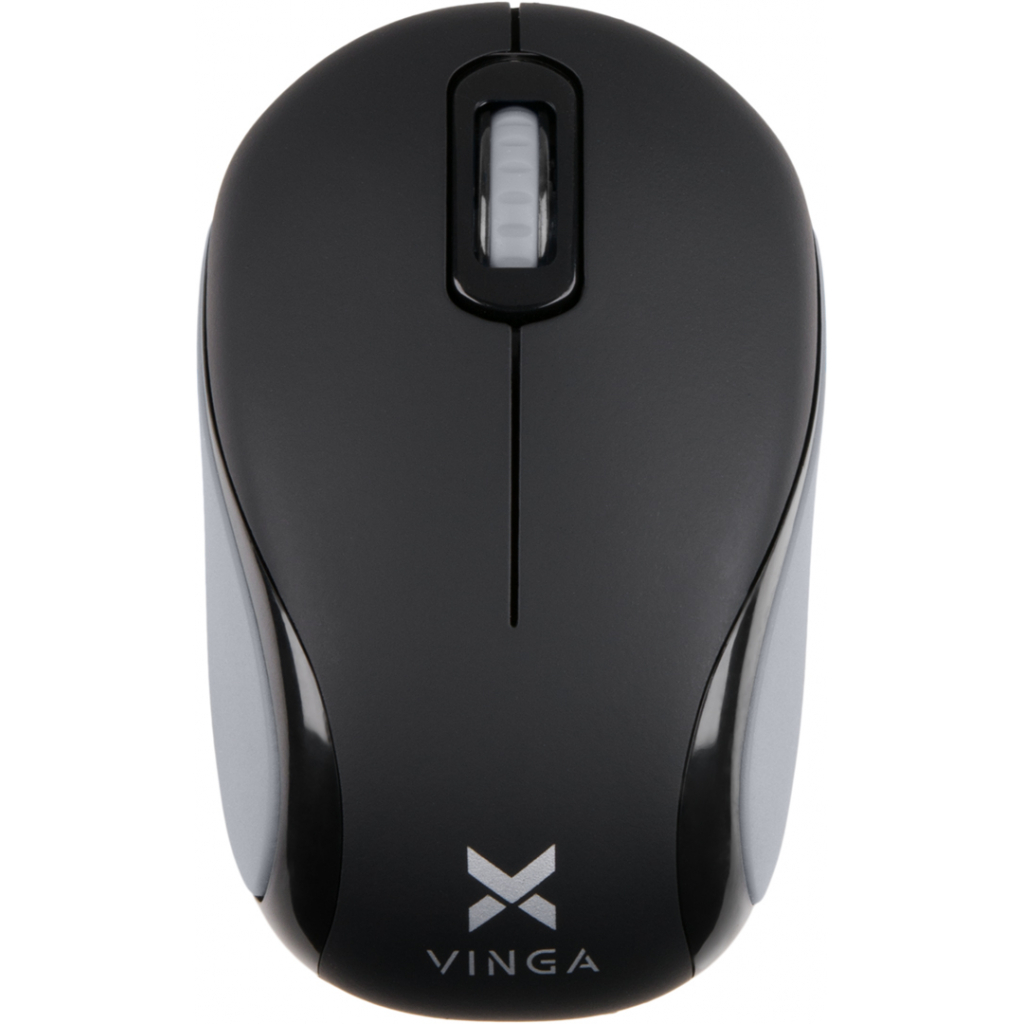 Мишка Vinga MSW-907 black - gray - зображення 3