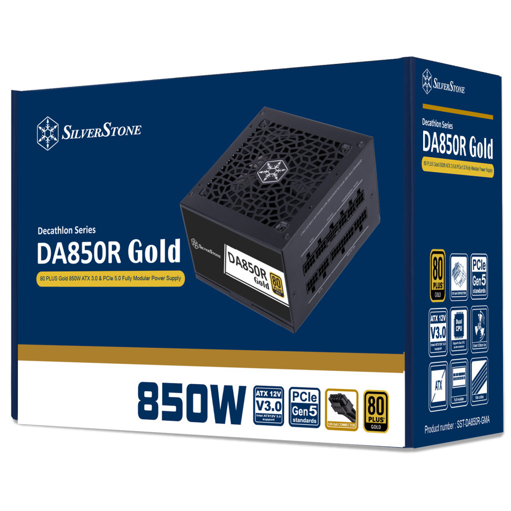 Блок живлення Silver Stone 850W (SST-DA850R-GMA) - зображення 12