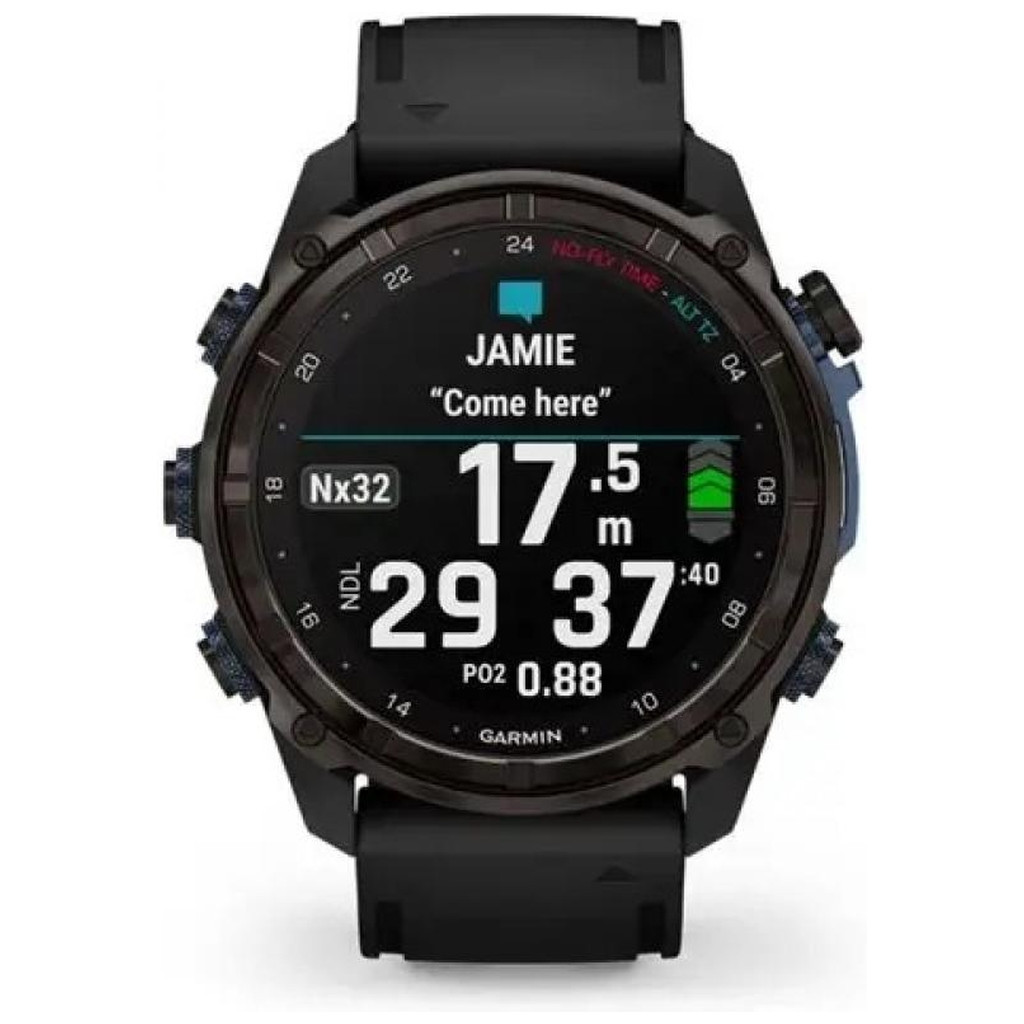 Смарт-годинник Garmin Descent Mk3i, 51mm, Crbn Gry DLC Ti/Blk, Dive Computer, GPS (010-02752-11) - зображення 2