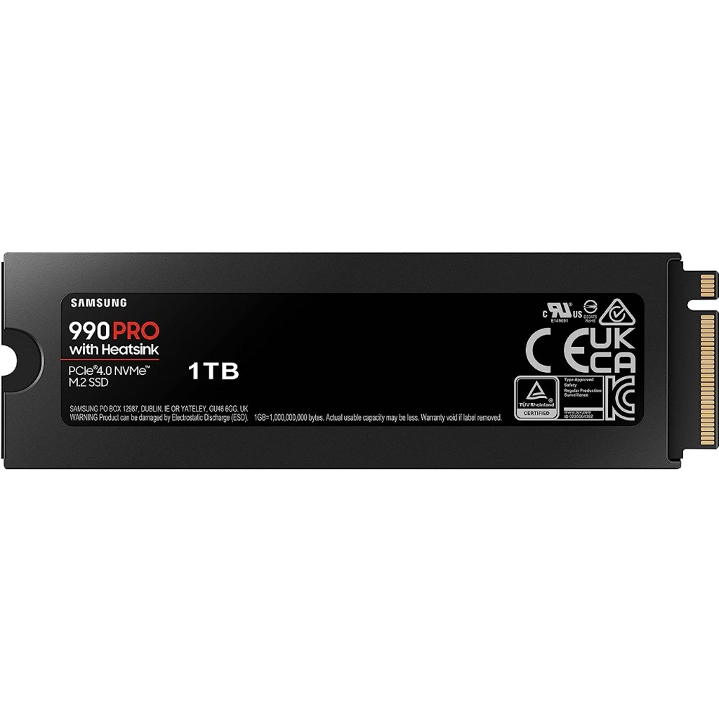 Накопичувач SSD M.2 2280 1TB 990 PRO with Heatsink Samsung (MZ-V9P1T0GW) - зображення 2
