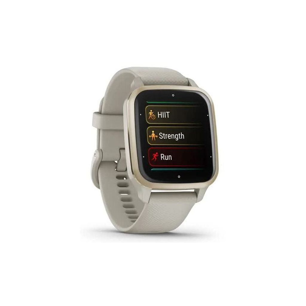 Смарт-годинник Garmin Venu Sq 2, Music, French Gray/Cream Gold (010-02700-12) - зображення 3