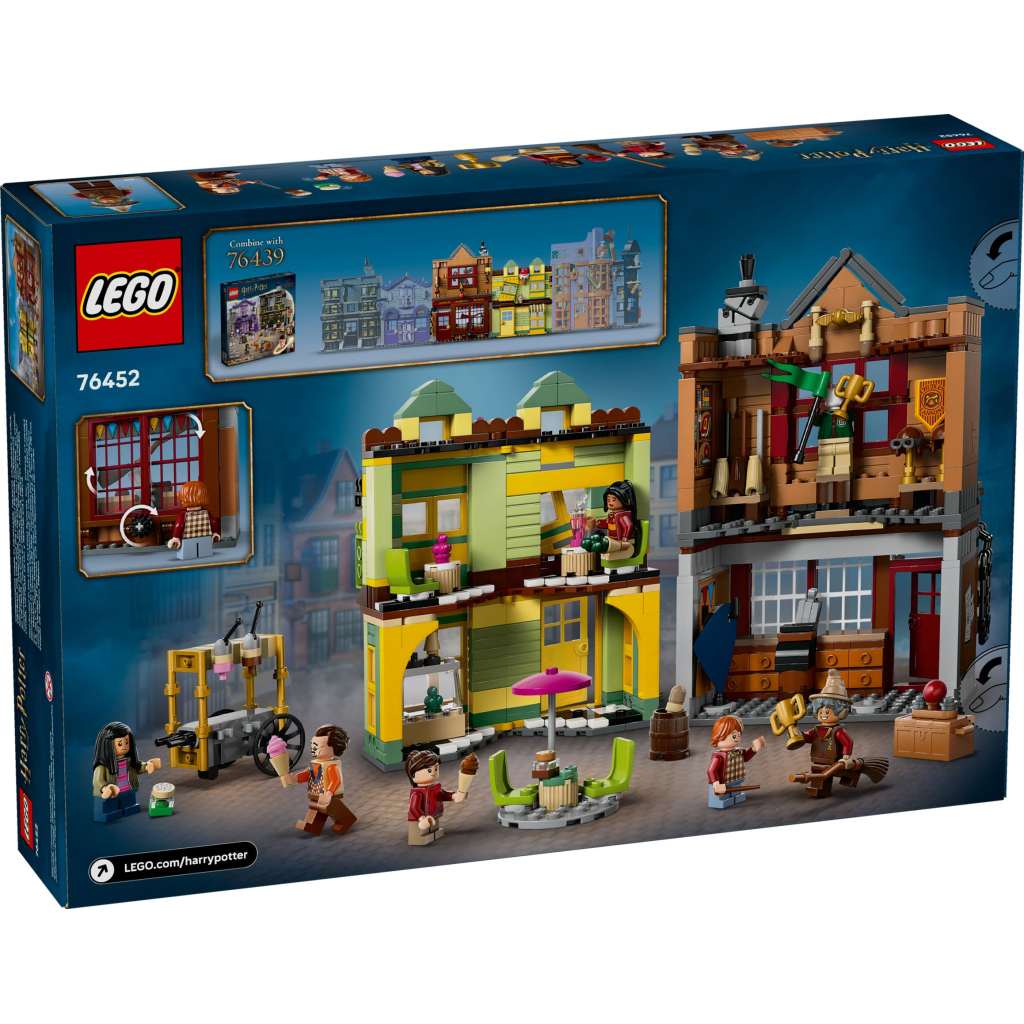Конструктор LEGO Harry Potter Якісні товари для квідичу та кафе з морозивом (76452) - зображення 6