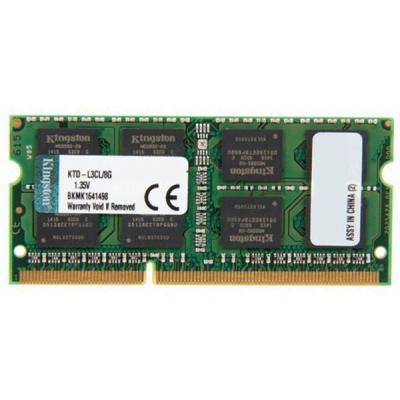 Модуль пам'яті для ноутбука SoDIMM DDR3 8GB 1600 MHz Kingston (KTD-L3CL/8G) - зображення 1