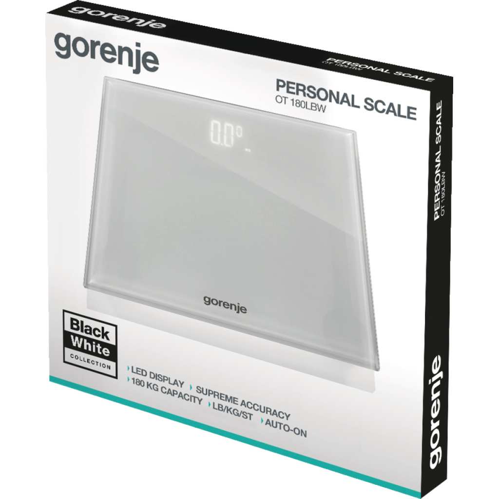 Ваги підлогові Gorenje OT180LBW - изображение 3