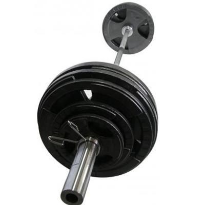 Штанга Newt олімпійська 200 кг гриф 2.2 м (TI-NE0200-2200) - зображення 3