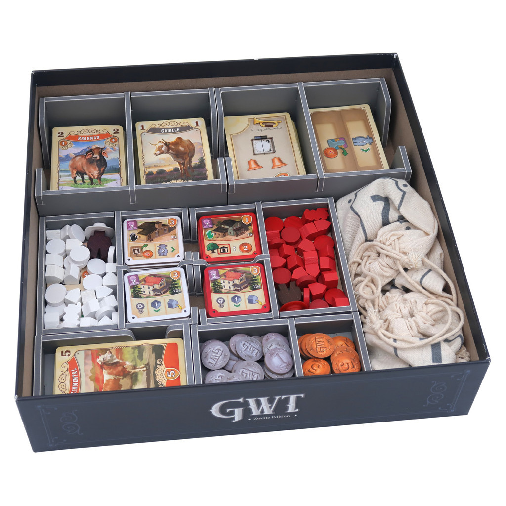 Органайзер для настільних ігор Folded Space Great Western Trail Second Edition/Argentina (FS-GWTSE) - изображение 1