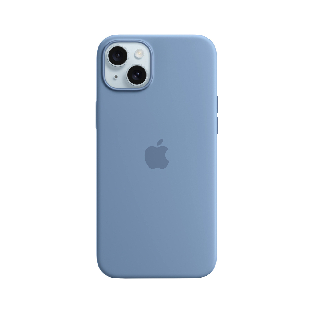 Чохол до мобільного телефона Apple iPhone 15 Silicone Case with MagSafe Winter Blue (MT0Y3ZM/A) - зображення 1