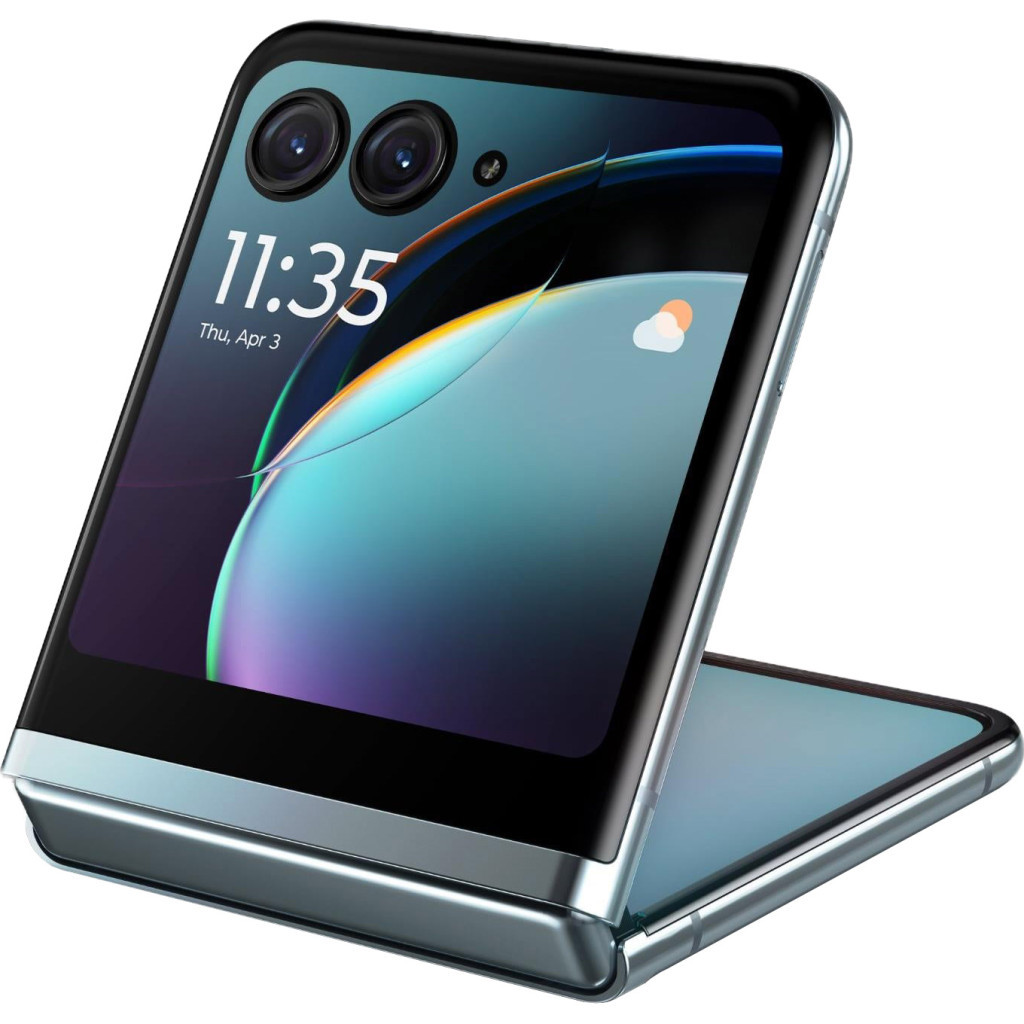 Мобільний телефон Motorola Razr 40 Ultra 8/256GB Glacier Blue (PAX40064RS) - зображення 10