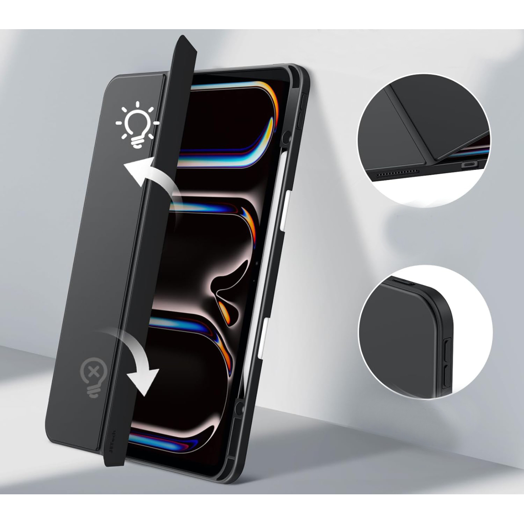 Чохол до планшета BeCover Soft Edge TPU Apple iPad Pro 13" M4 2024 Black (711717) - зображення 5