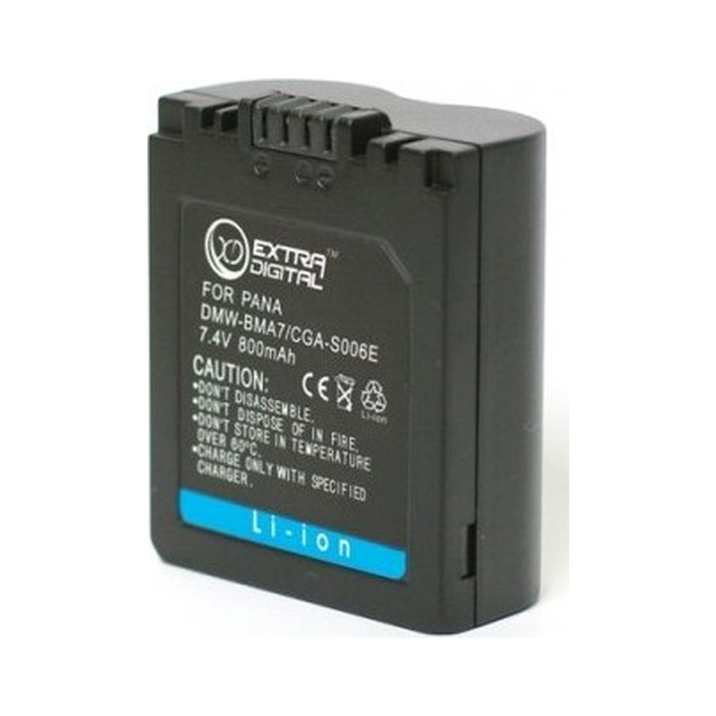Акумулятор до фото/відео Extradigital Panasonic S006E (BDP2577) - зображення 2