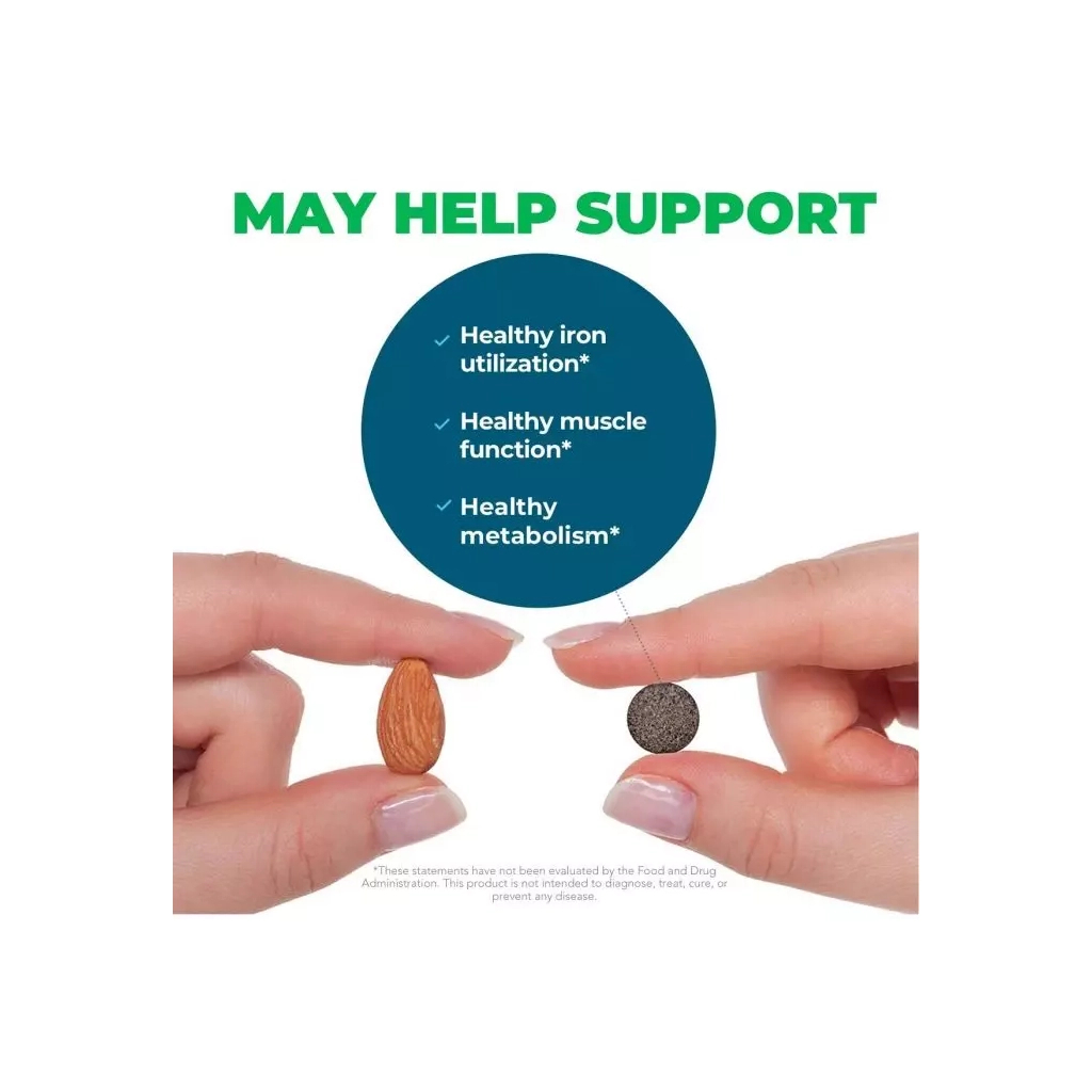 Мінерали Seeking Health Залізо, 10 мг, Optimal Iron Chewable, 60 жувальних таблеток (SKH52053) - зображення 4