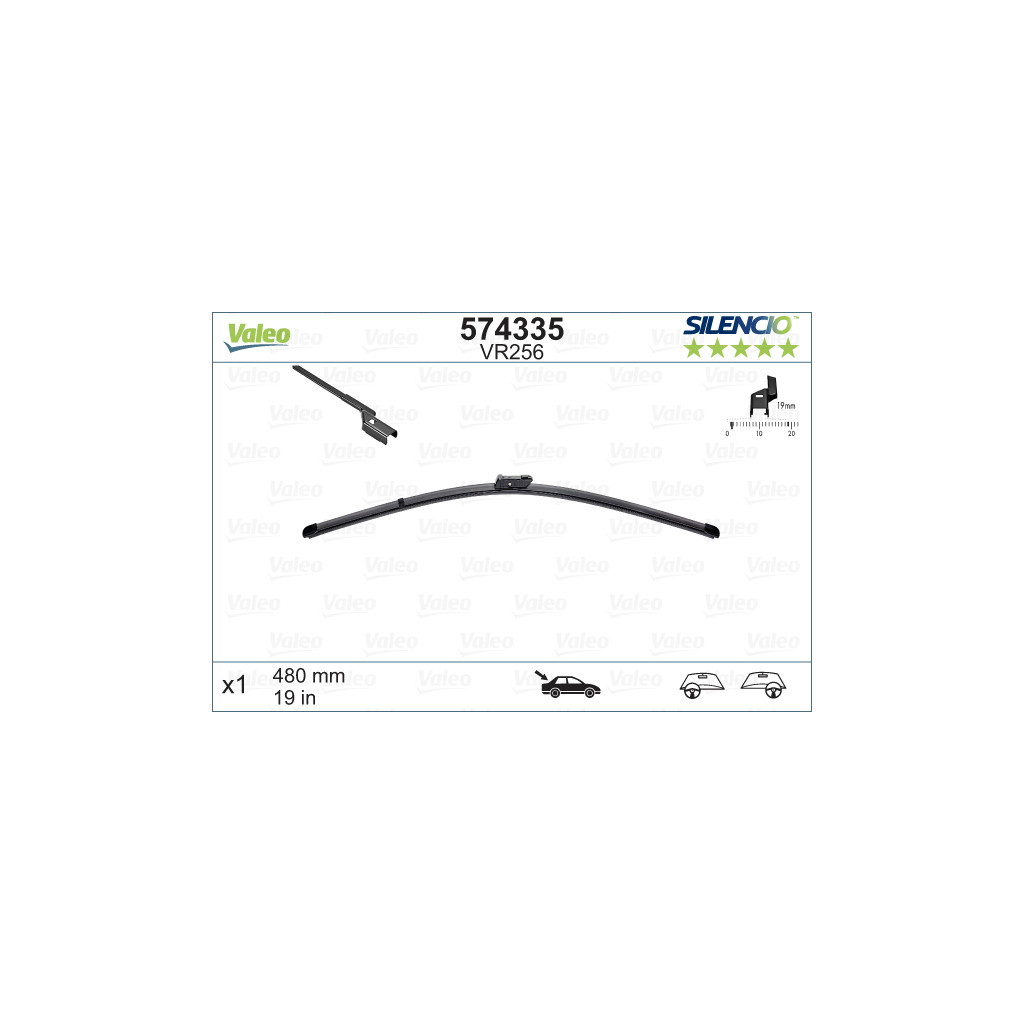 Щітка склоочисника Valeo 574335 - зображення 1