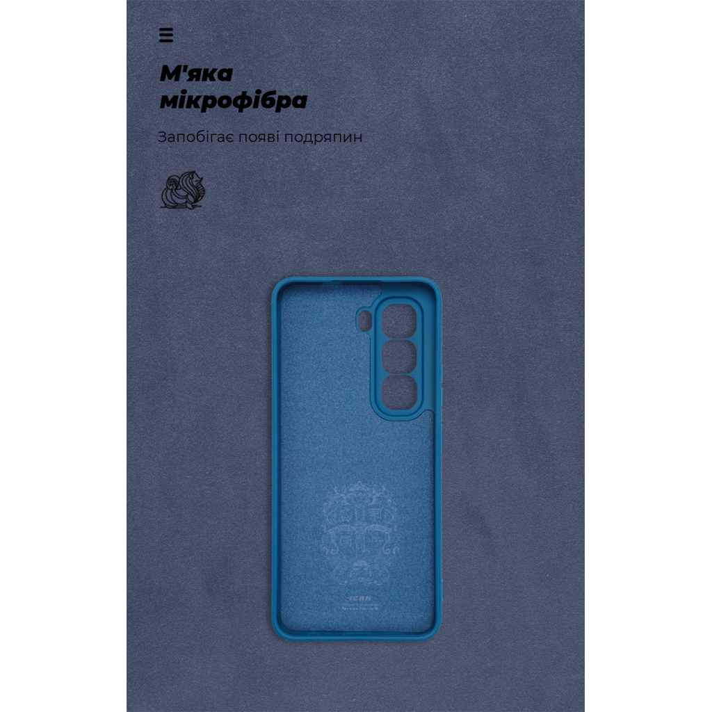 Чохол до мобільного телефона Armorstandart ICON Infinix Hot 50 Pro 4G Camera cover Blue (ARM80973) - зображення 4