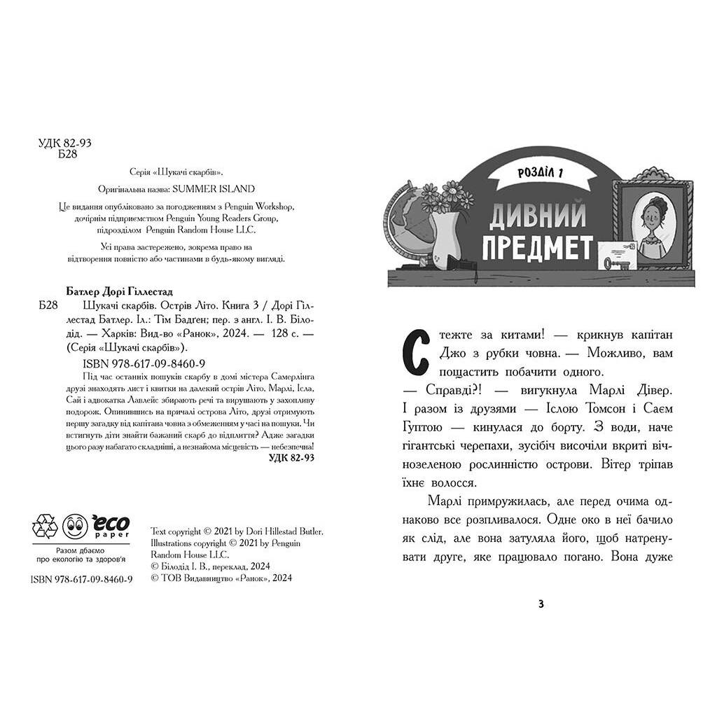 Книга Шукачі скарбів. Острів Літо. Книга 3 - Дорі Гіллестад Батлер Ранок (9786170984609) - зображення 6