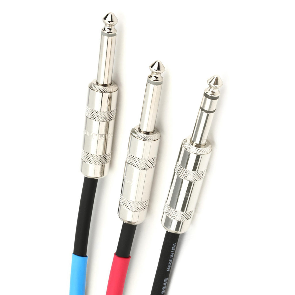 Інсертний кабель RapcoHorizon Y-Cable TRS 1/4"-TS 1/4" (6m) (YS-P-20) - зображення 1