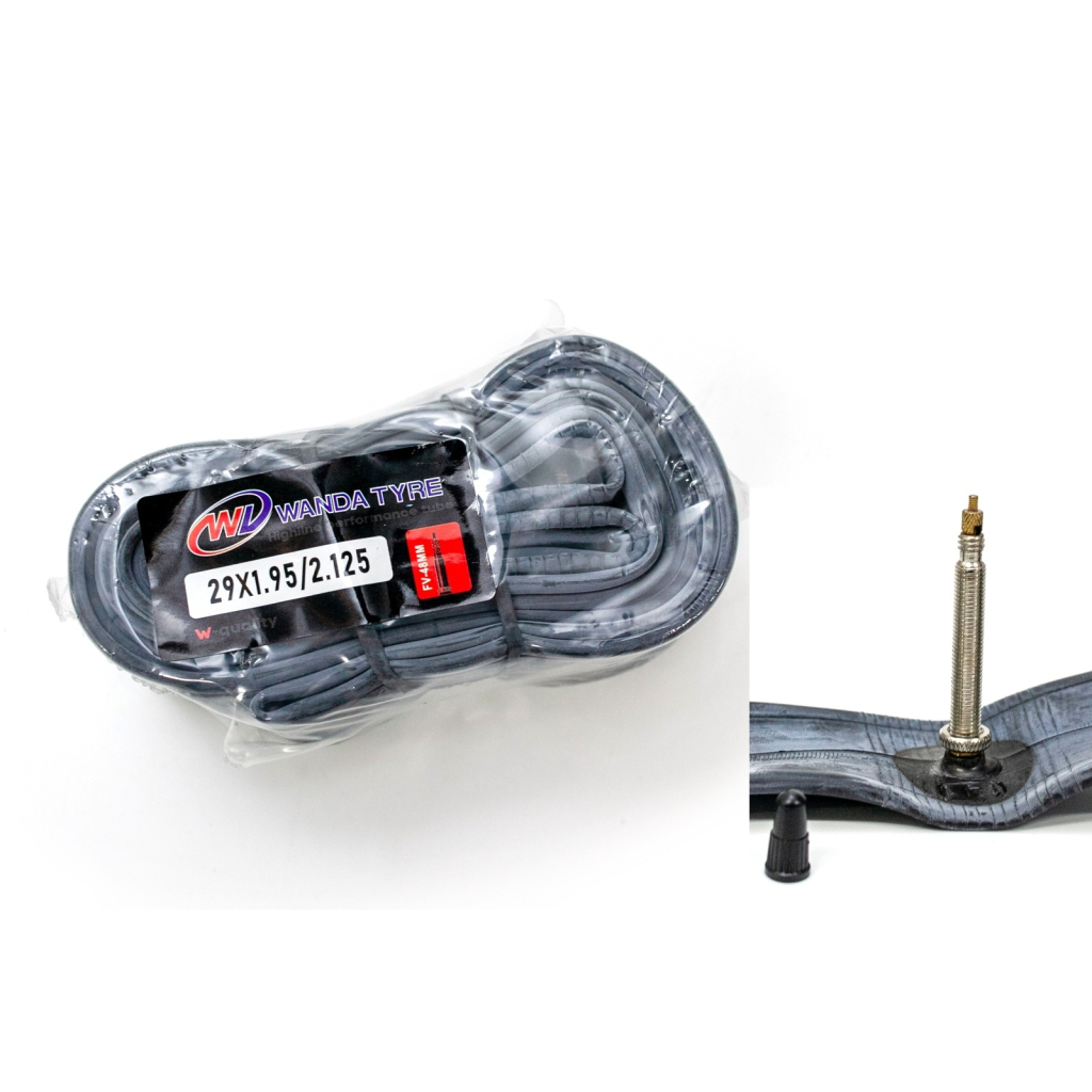 Велосипедна камера Wanda 29x1.95/2.125 FV Presta 48мм (TUB-068) - зображення 1