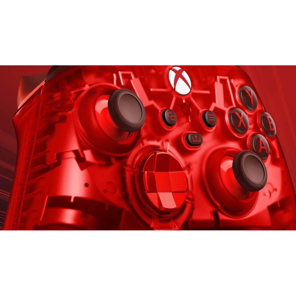 Геймпад Microsoft Wireless Controller Pulse Cipher Red (QAU-00165) - изображение 3