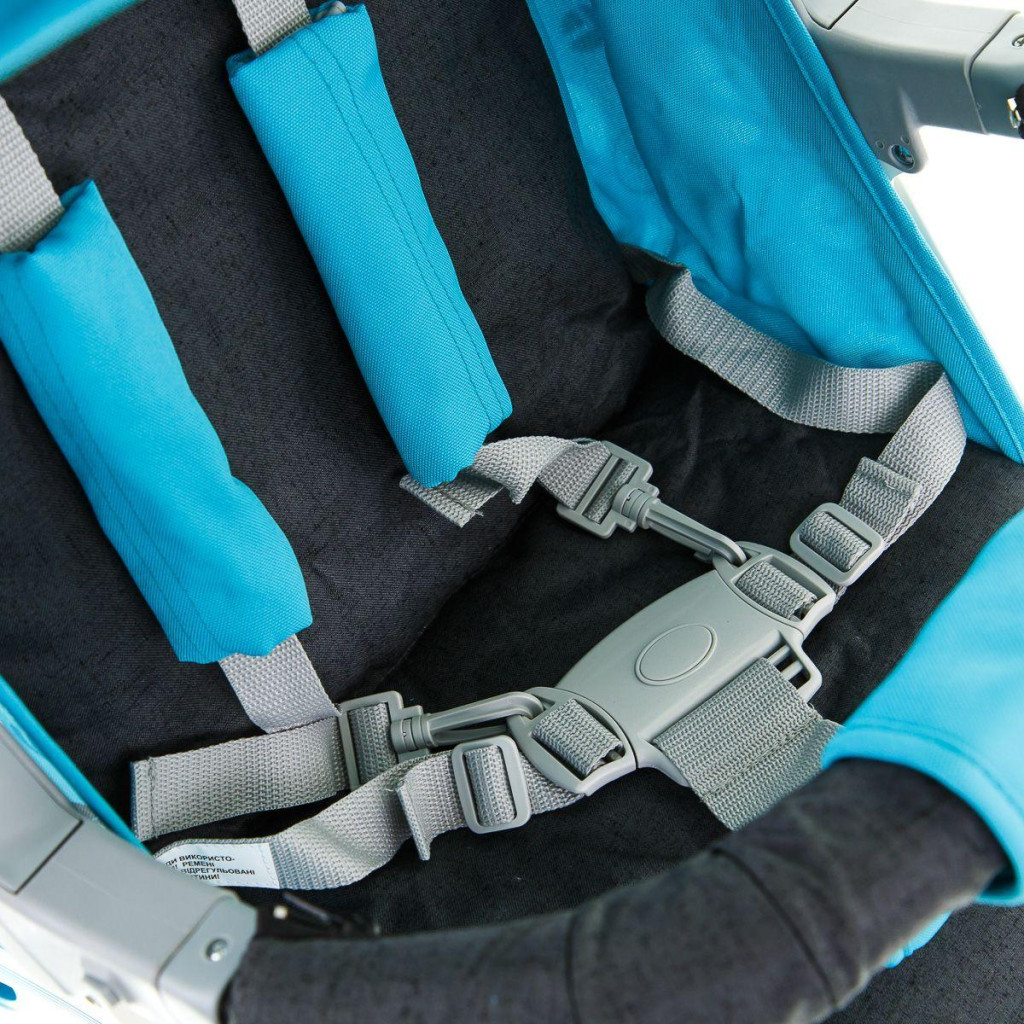 Коляска BabyHit Rainbow D200 Blue Grey (30 354) - зображення 11