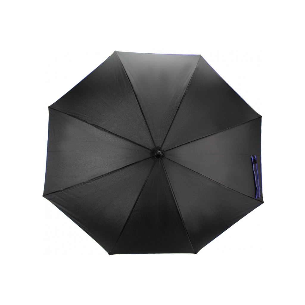 Парасоля Optima Promo Next тростина автомат, чорно/синя (O98503) - зображення 2