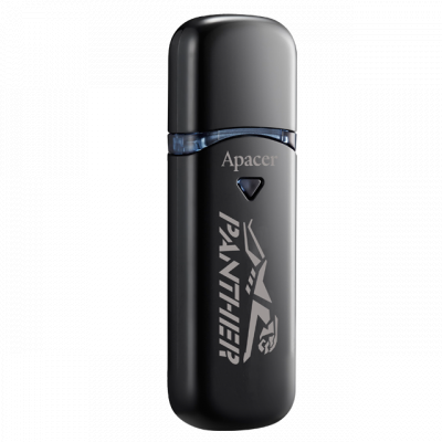 USB флеш накопичувач Apacer 16GB AH355 Black USB 3.0 (AP16GAH355BP-1) - зображення 2