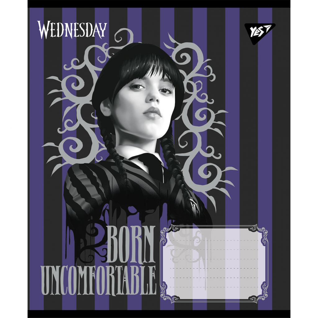 Зошит Yes Wednesday Таємничі уроки А5 18 аркушів клітинка (768267) - зображення 3