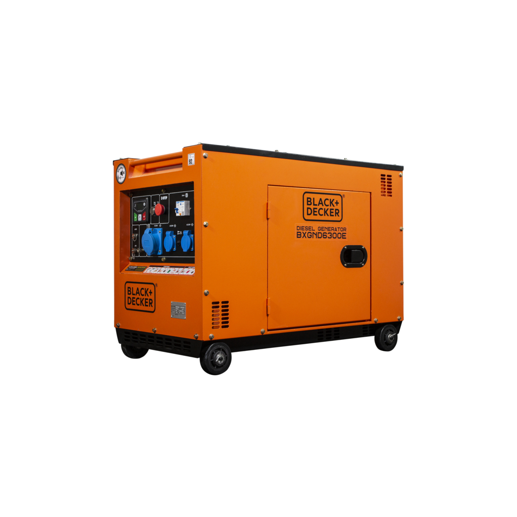 Генератор Black&Decker BXGND6300E 6000/6300 W (6813624) - зображення 6