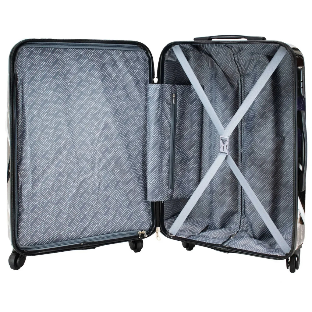 Валіза Semi Line 24" M T5730-1 Black Marble (DAS303337) - зображення 6