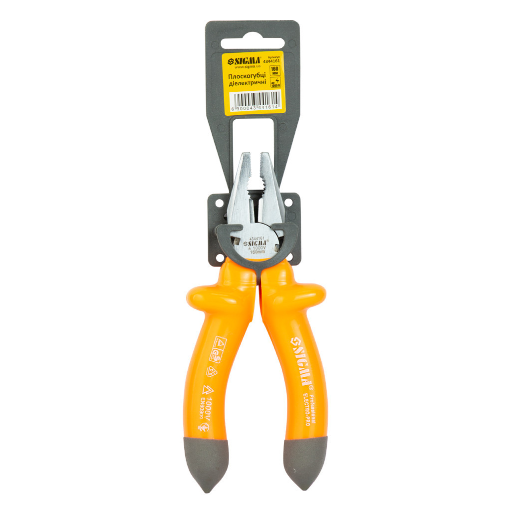 Плоскогубці Sigma діелектричні 160мм 1000В (4344161) - изображение 5