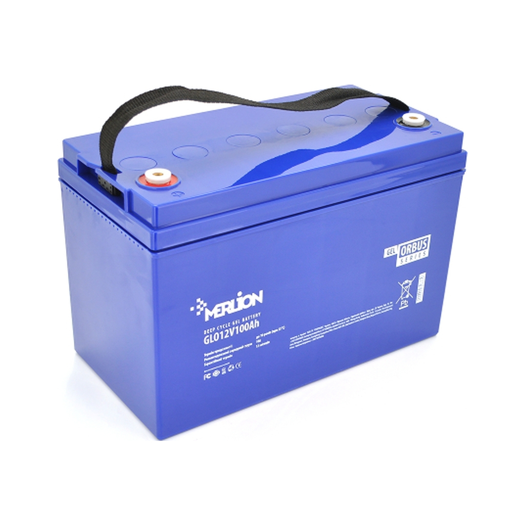 Батарея до ДБЖ Merlion GLO 12V 100Ah (GLO12V100Ah) - зображення 1