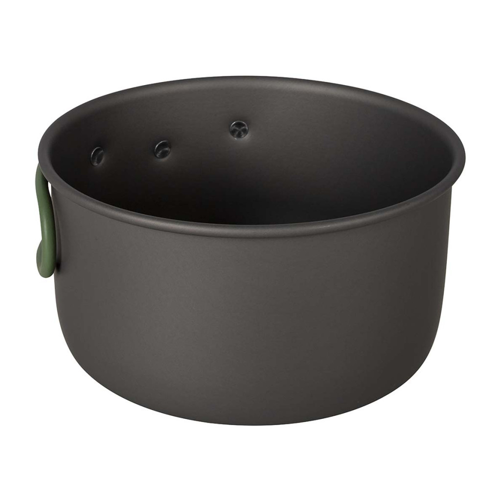 Набір туристичного посуду Bo-Camp Explorer 3 Pieces Hard Anodized Grey/Green (2200239) - изображение 7