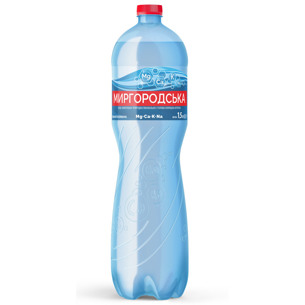 Мінеральна вода Миргородська 1.5 л газ пет (4820000430012) - изображение 2