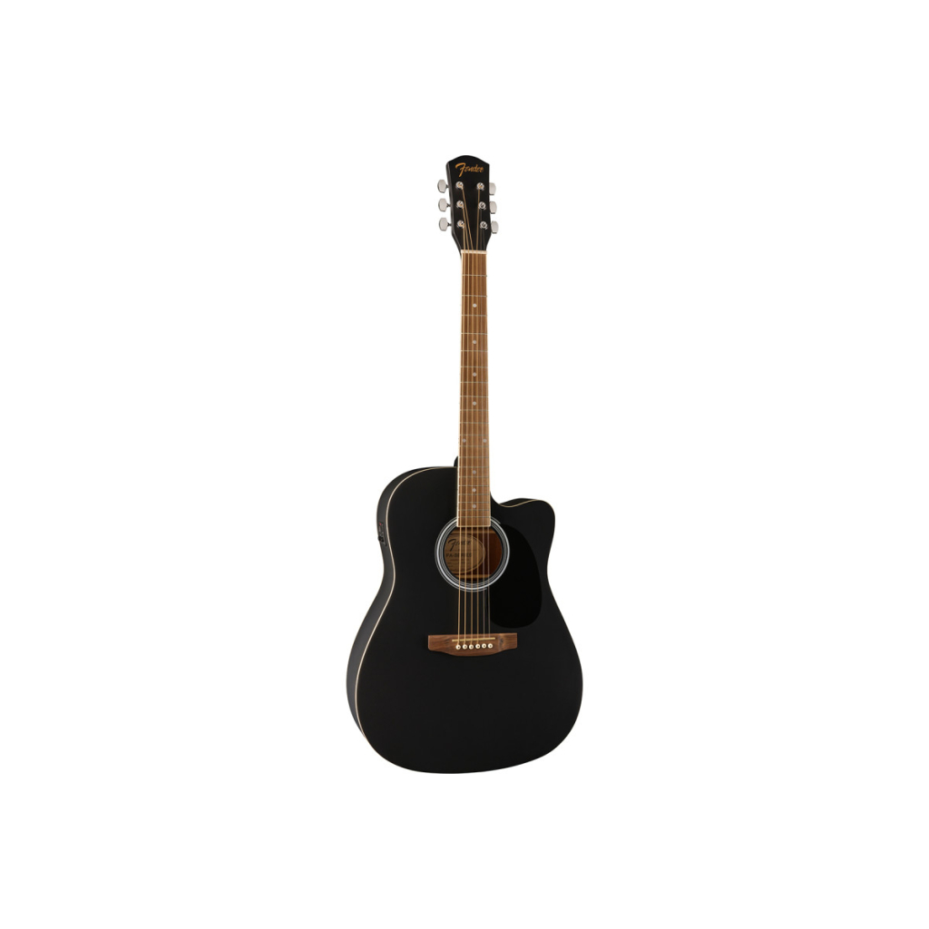 Гітара електроакустична Fender FA-25CE Black (236120) - зображення 3