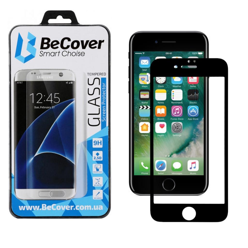 Скло захисне BeCover Apple iPhone 7 Plus / 8 Plus 3D Black (701042) - зображення 1
