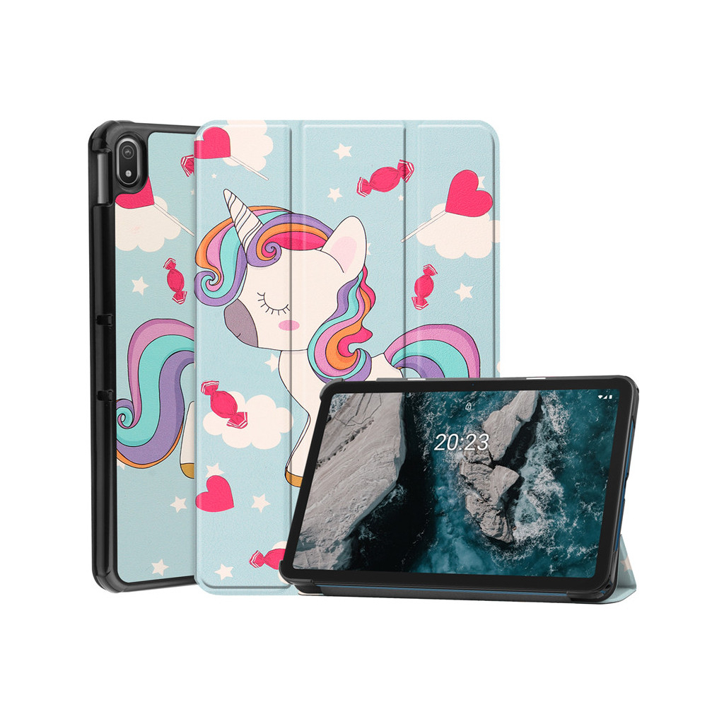 Чохол до планшета BeCover Smart Case Nokia T20 10.4" Unicorn (708063) - зображення 5